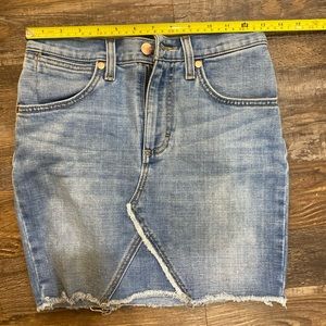 Wrangler High-Rise Heritage Mini Skirt